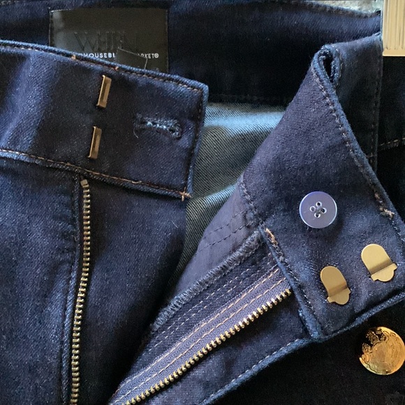 WHBM wide leg Mariner jeans, size 4 - Picture 4 of 7